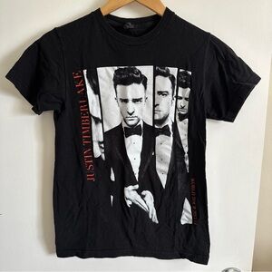 Justin Timberlake world tour 2013 t shirt size S